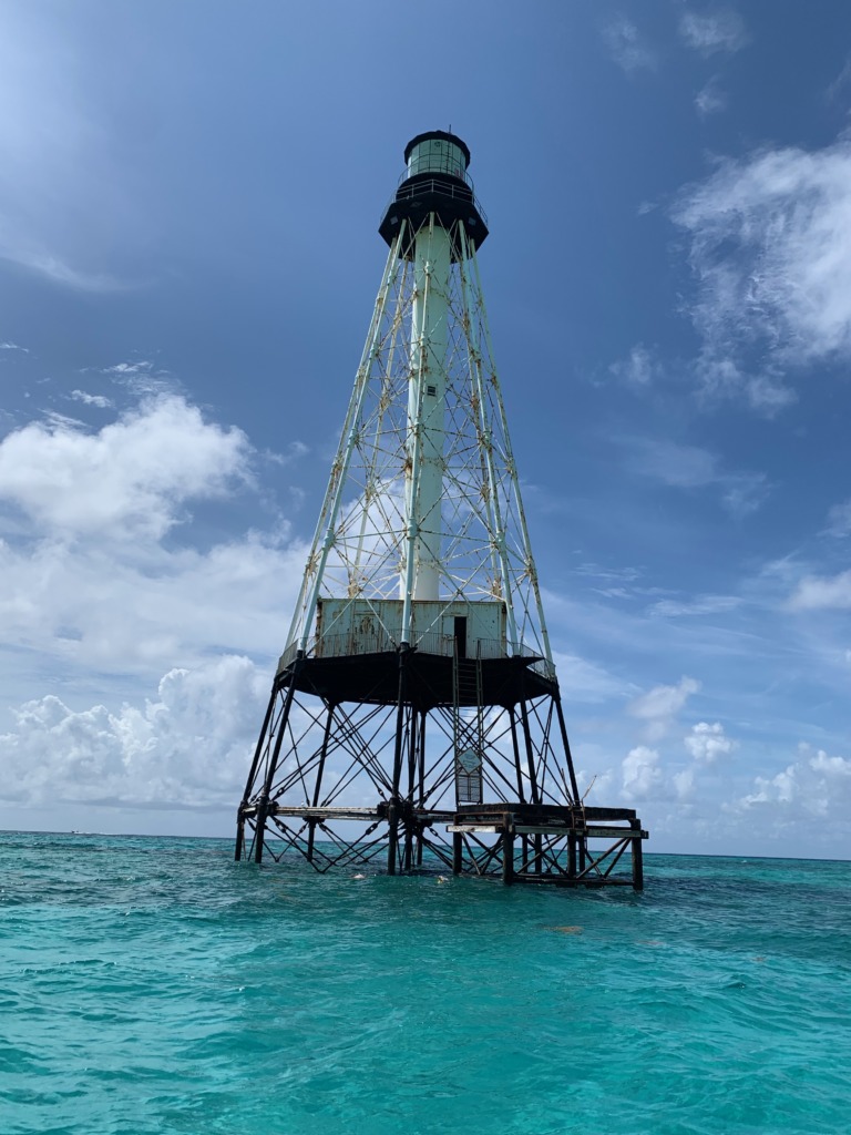 Alligator Reef Light House@Key Largo Kampground